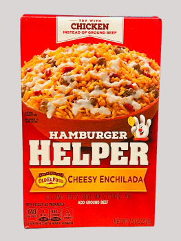 Hamburger Helper Cheesy Enchilada